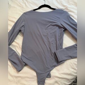 Skims open back bodysuit size L